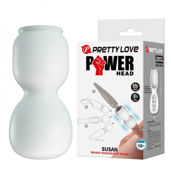 PRETTY LOVE - SUSAN AV Wand Massager Head PRETTY LOVE - SUSAN AV Wand Massager Head